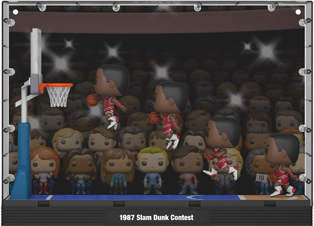 Funko Pop! Moments Deluxe Michael Jordan (1987 Dunk Contest) - görsel 4