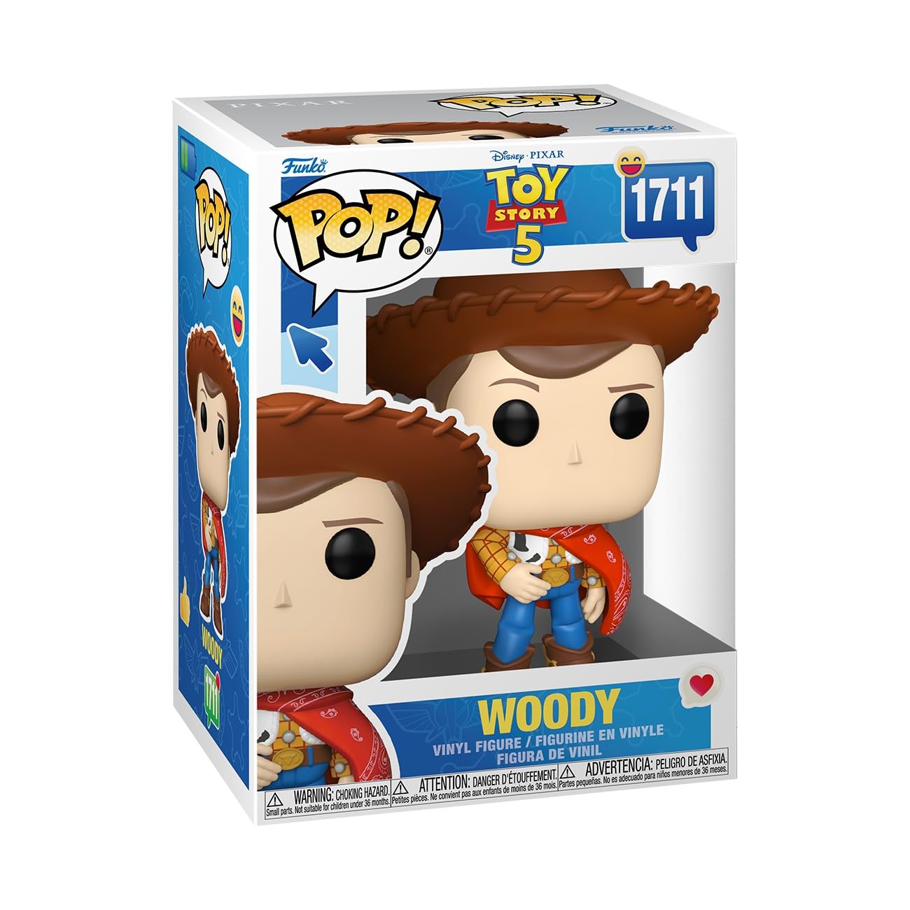 Funko Pop! Disney Toy Story 5 Woody - Koleksiyon Vinil Figür