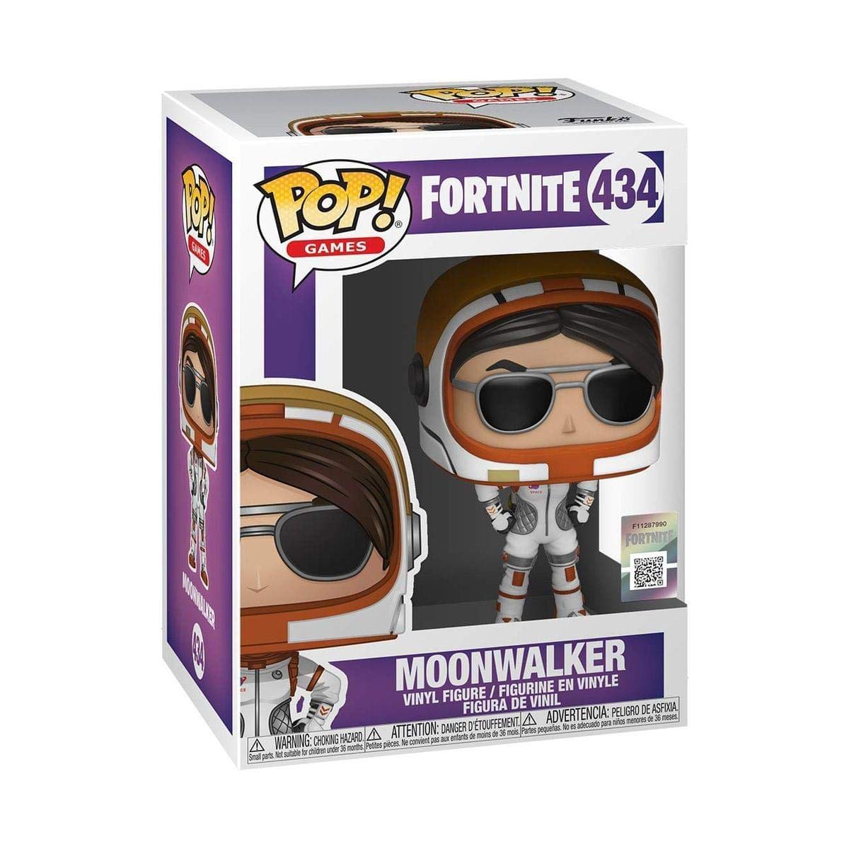 Funko Pop! Fortnite S1 Moonwalker (34469) 12 cm - görsel 3