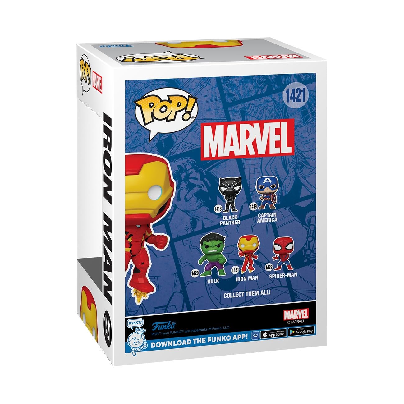 Funko Pop! Marvel - Demir Adam (Iron Man) figür - 9.5 cm - görsel 3