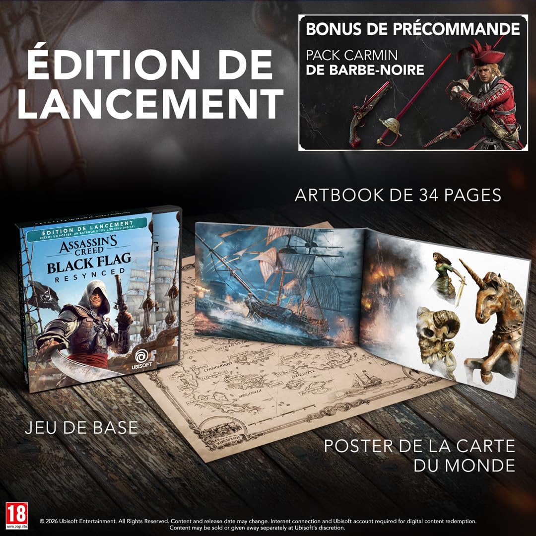 Assassin's Creed Black Flag Resynced Launch Edition (PS5) - görsel 2