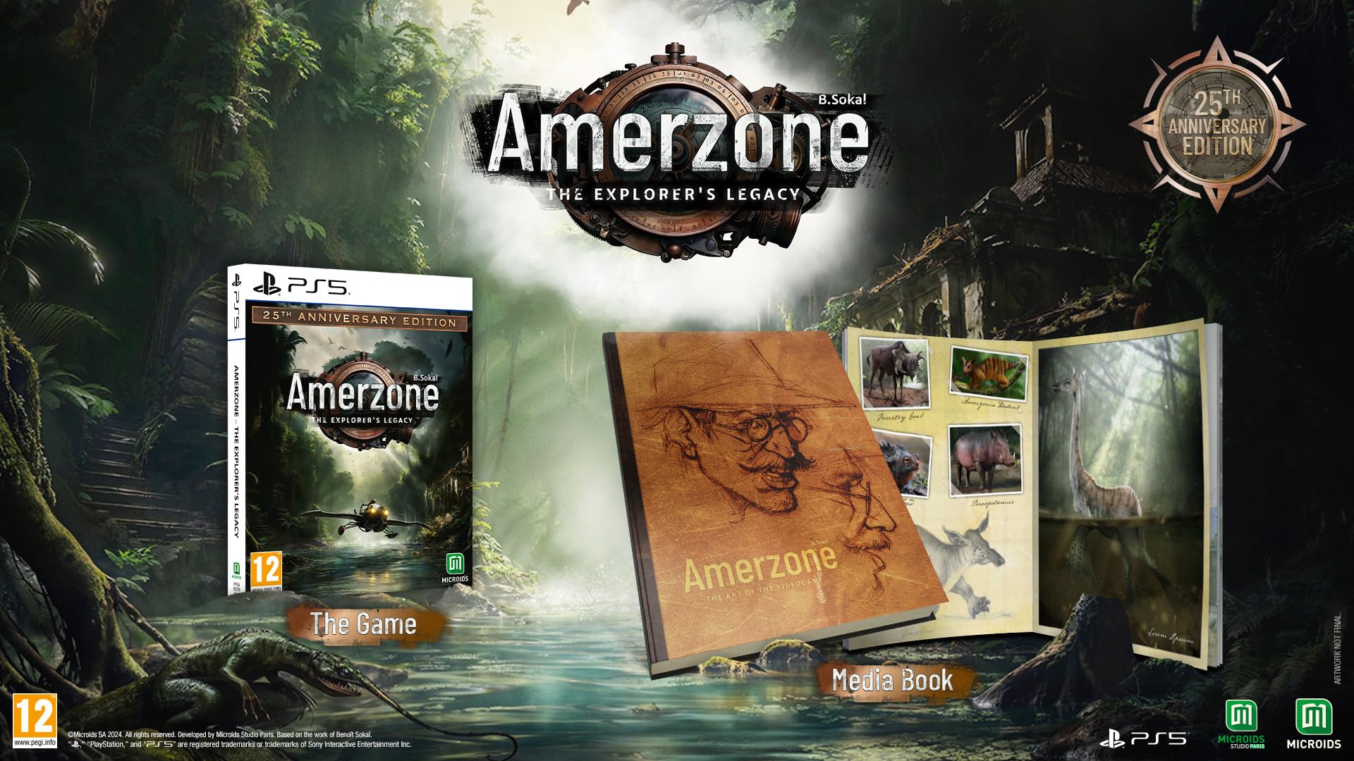 Amerzone The Explorer's Legacy - 25th Anniversary Edition PS5 - görsel 3