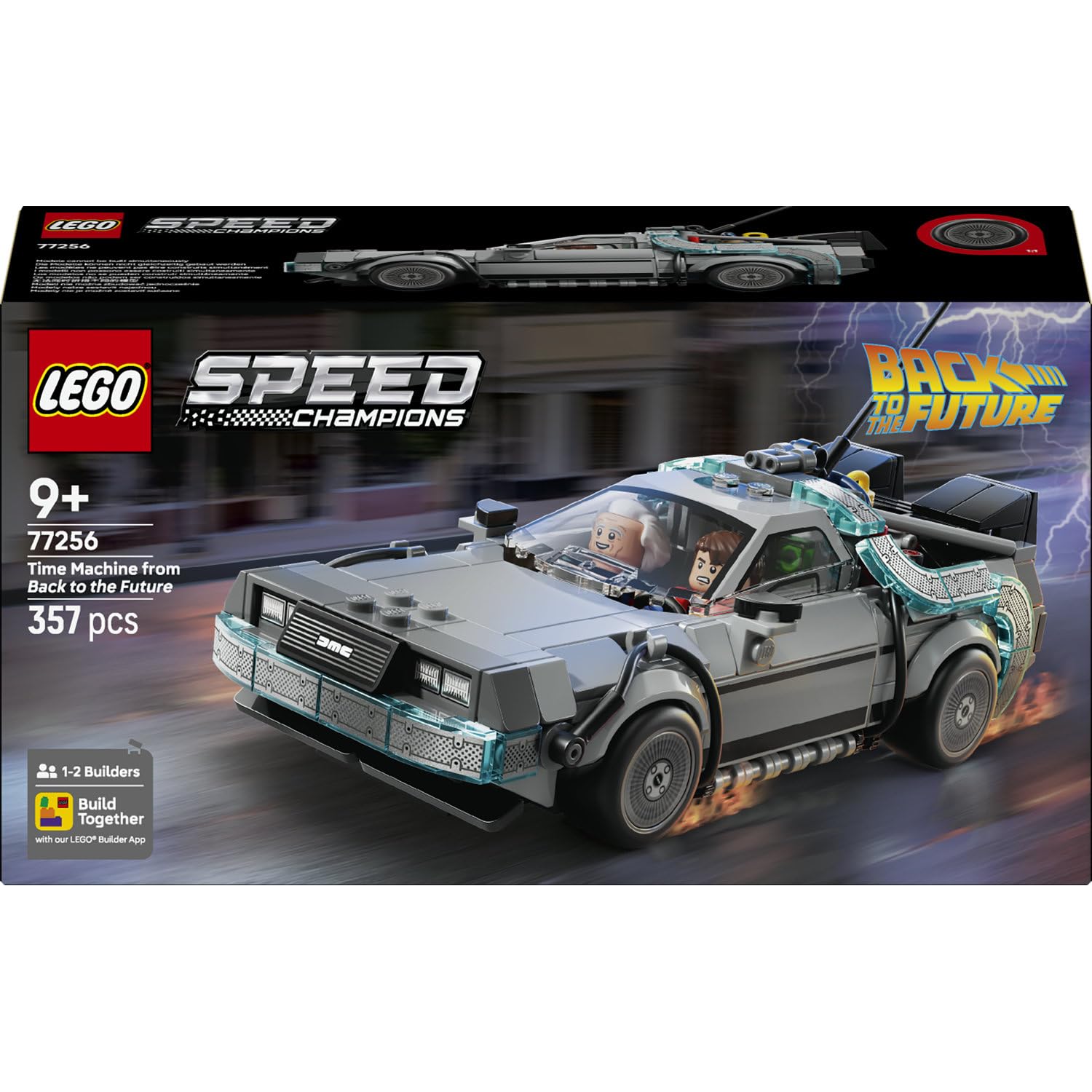 LEGO Speed Champions Geleceğe Dönüş Zaman Makinesi 77256 - görsel 4