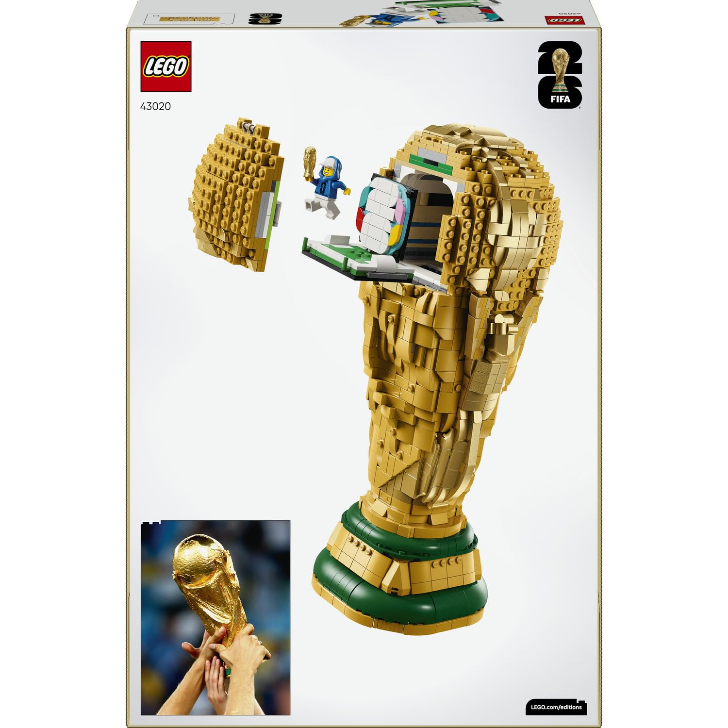 LEGO Editions FIFA Dünya Kupası Resmi Kupa 43020 - görsel 6