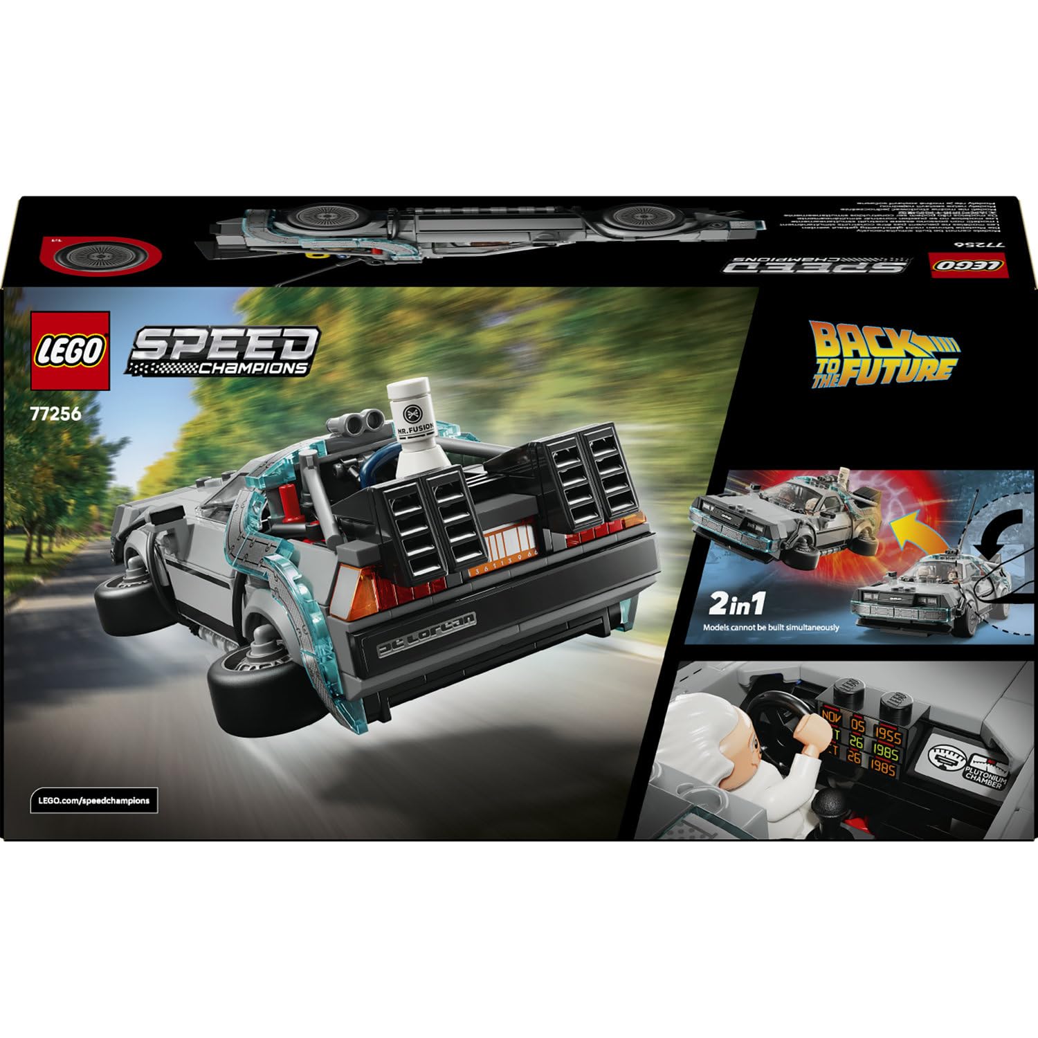 LEGO Speed Champions Geleceğe Dönüş Zaman Makinesi 77256 - görsel 5
