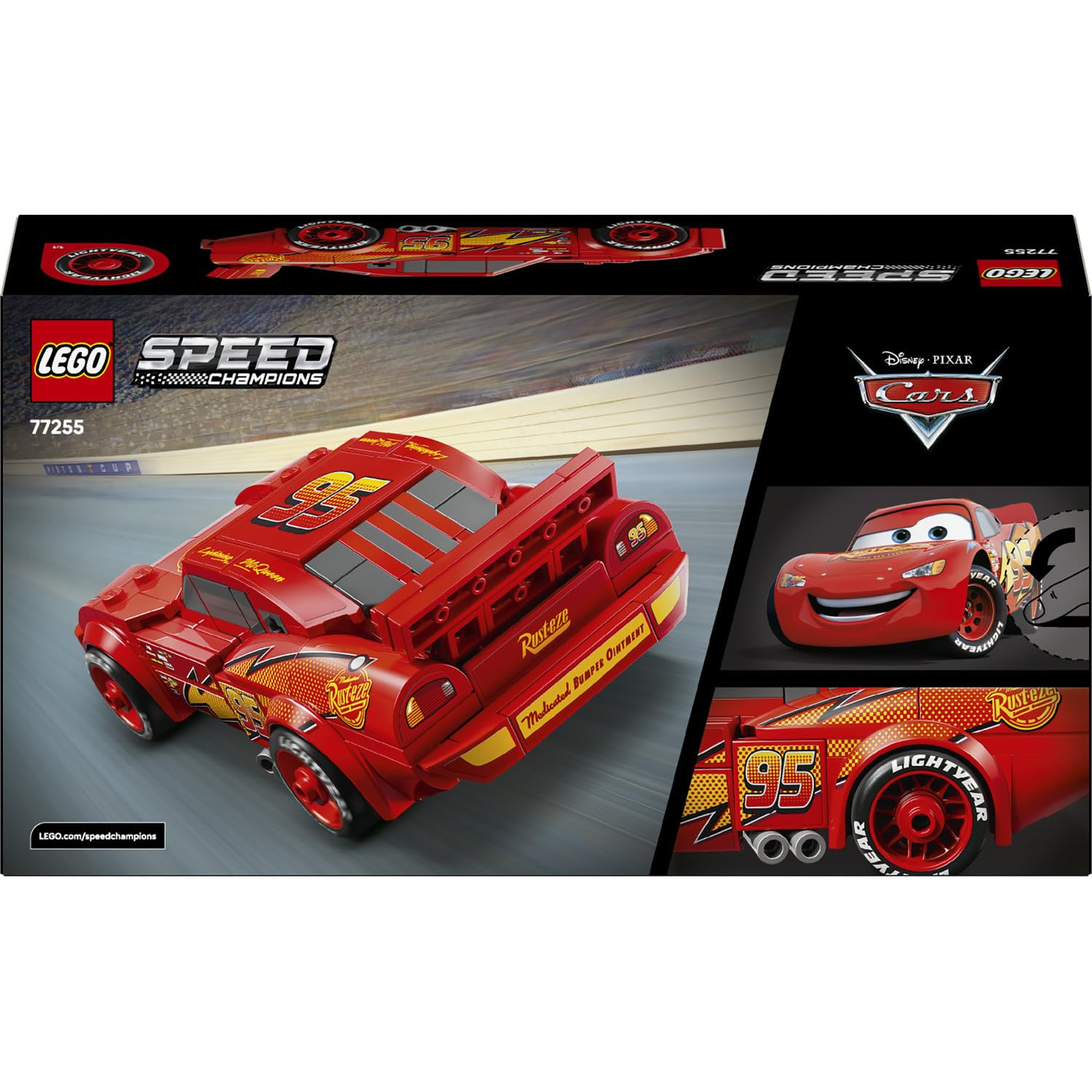 LEGO Speed Champions Şimşek McQueen 77255 (20. Yıl) - görsel 5