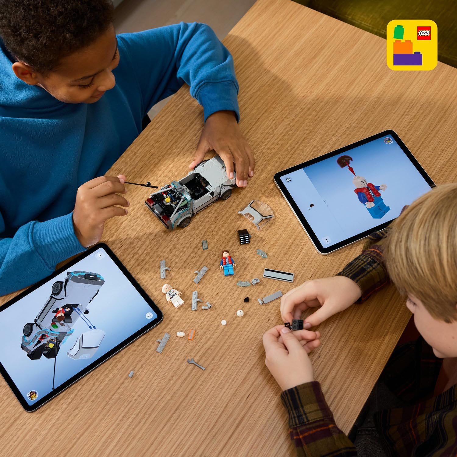 LEGO Speed Champions Geleceğe Dönüş Zaman Makinesi 77256 - görsel 9