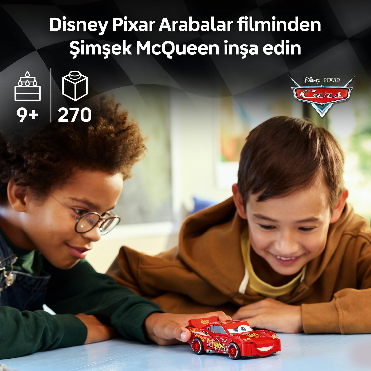 LEGO Speed Champions Şimşek McQueen 77255 (20. Yıl) - görsel 6
