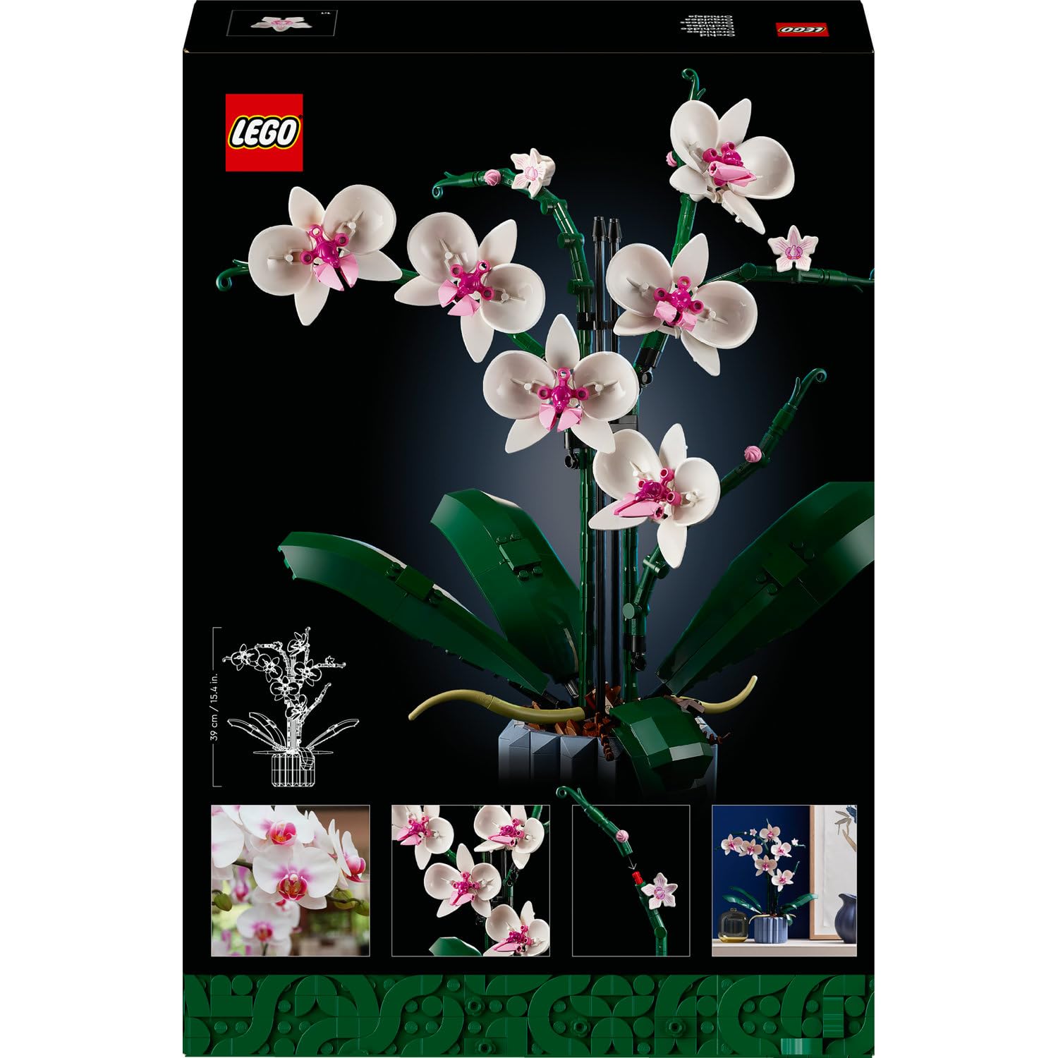 LEGO Botanicals Orchid 10311 | 608 Parça Yetişkin Yapım Seti - görsel 5