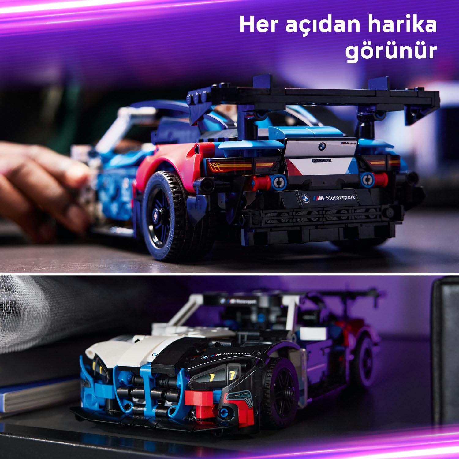 LEGO Technic BMW M4 GT3 EVO Yarış Arabası 42226 - görsel 8