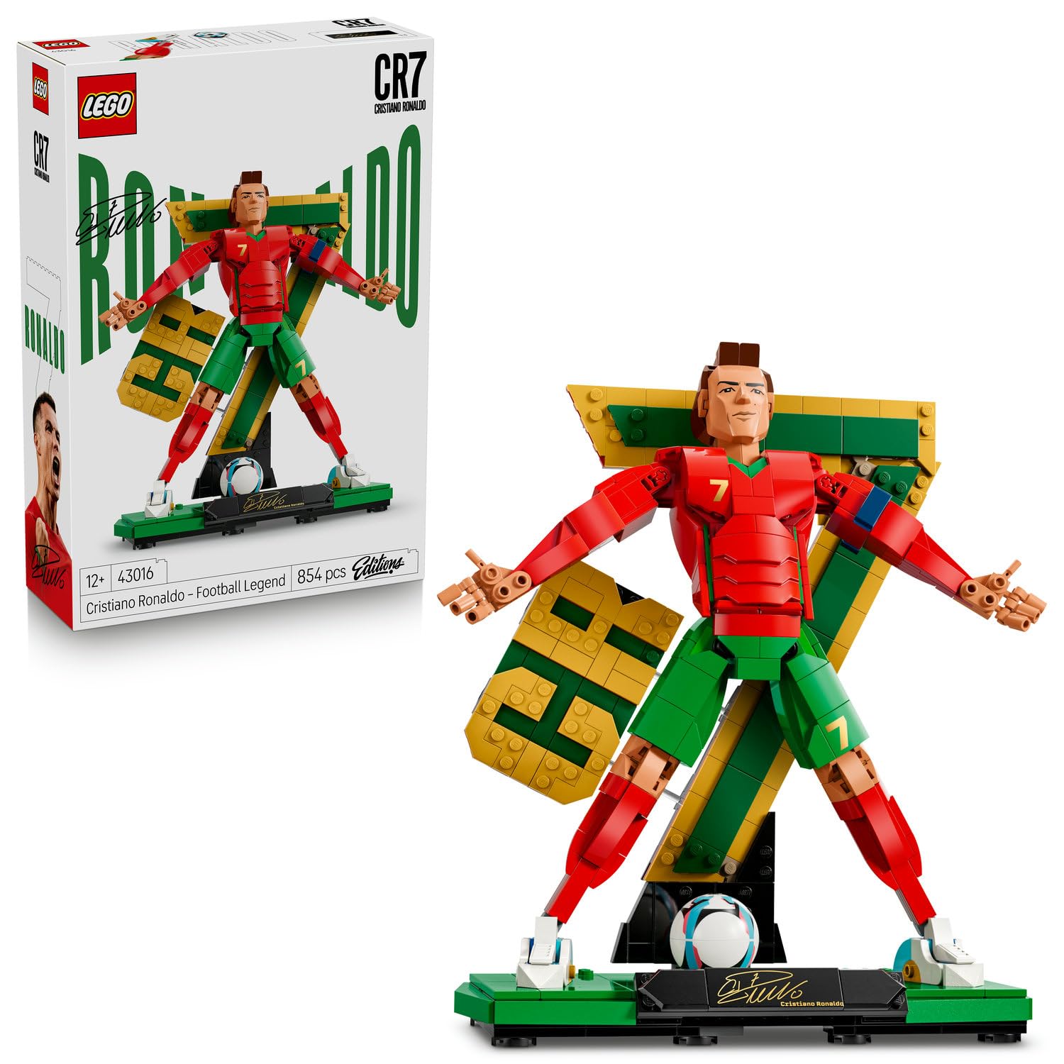 LEGO Editions Cristiano Ronaldo - Futbol Efsanesi 43016