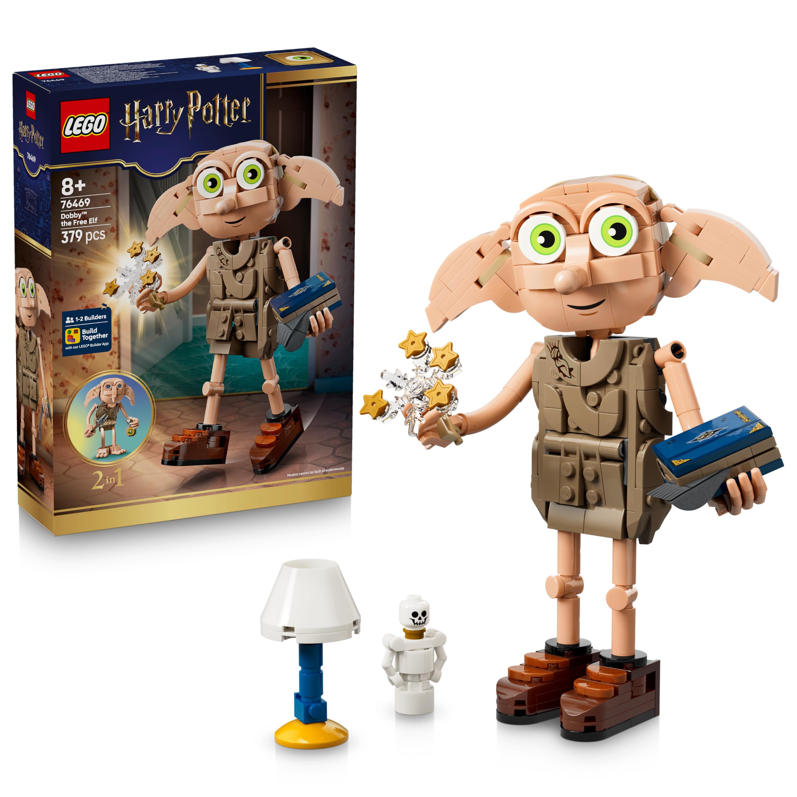LEGO Harry Potter Dobby the Free Elf 76469 2’si 1 Arada