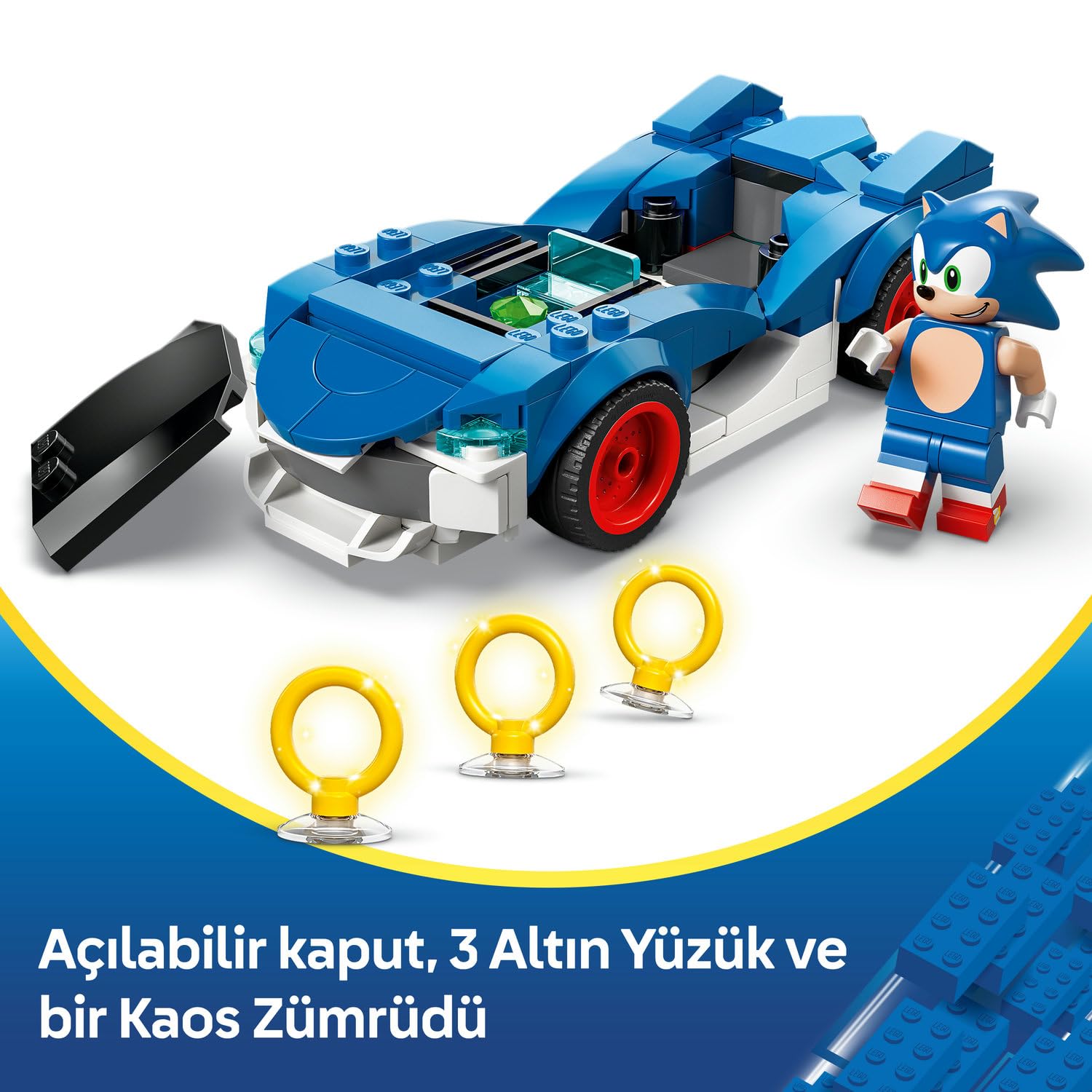 LEGO Sonic the Hedgehog Sonic: Şimşek Araba 77117 - görsel 7