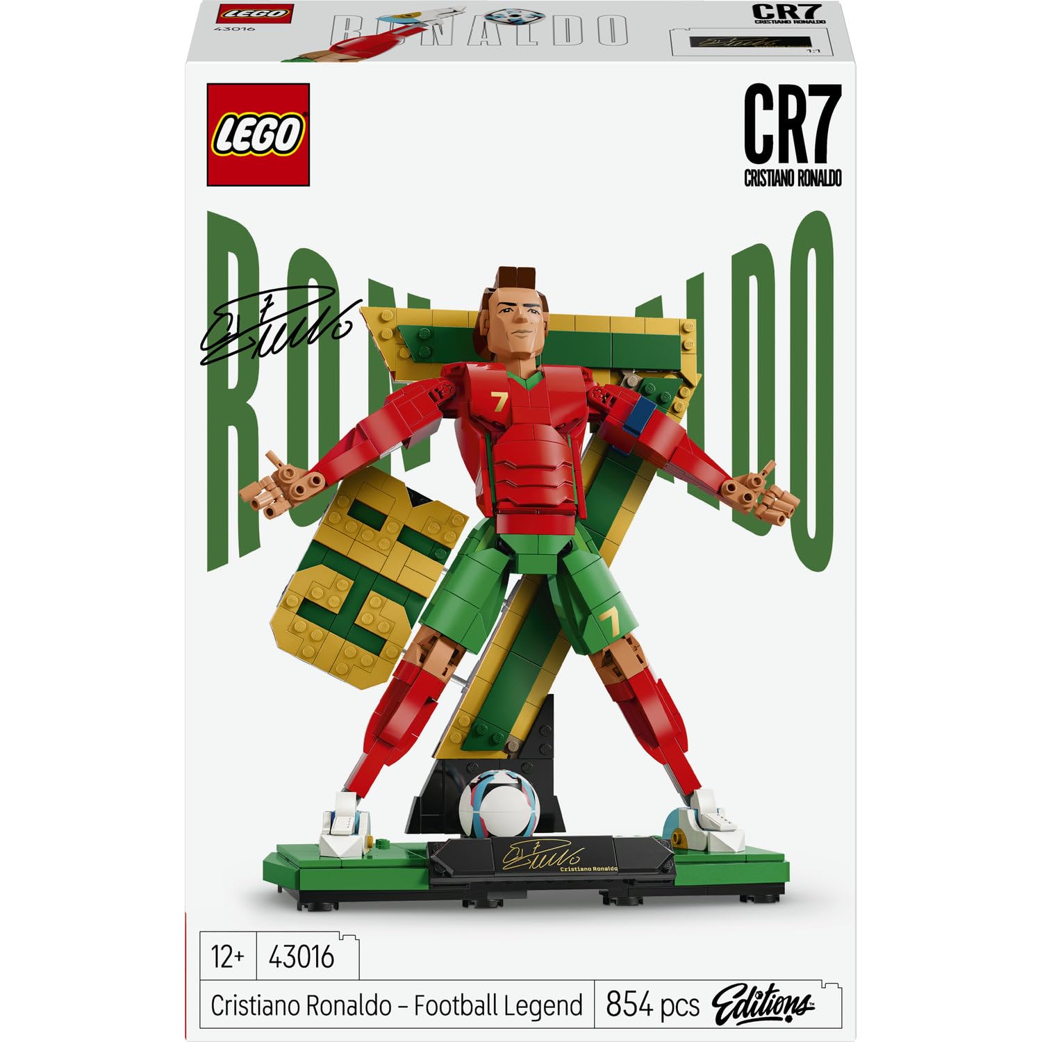 LEGO Editions Cristiano Ronaldo - Futbol Efsanesi 43016 - görsel 4