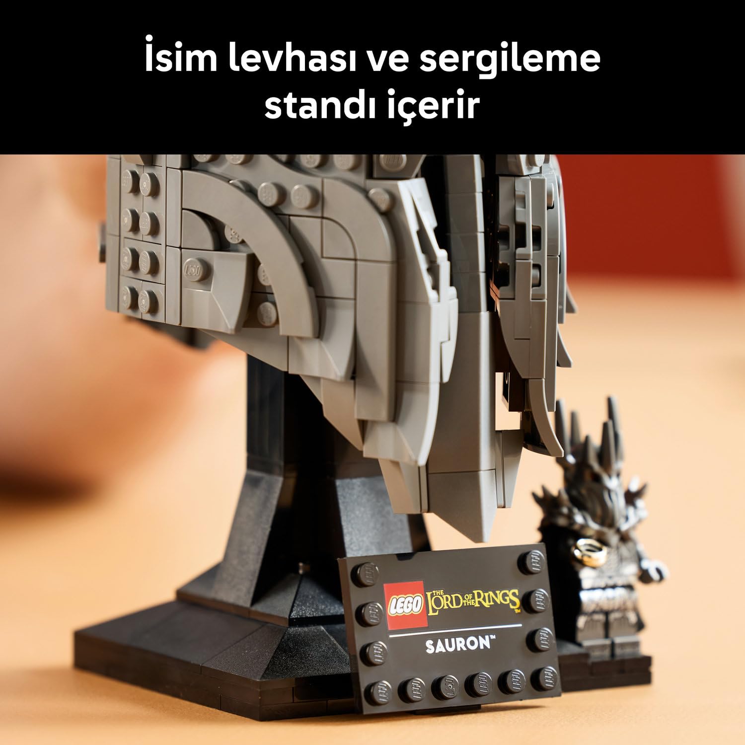 LEGO Icons Yüzüklerin Efendisi: Sauron'un Miğferi 11373 - görsel 8