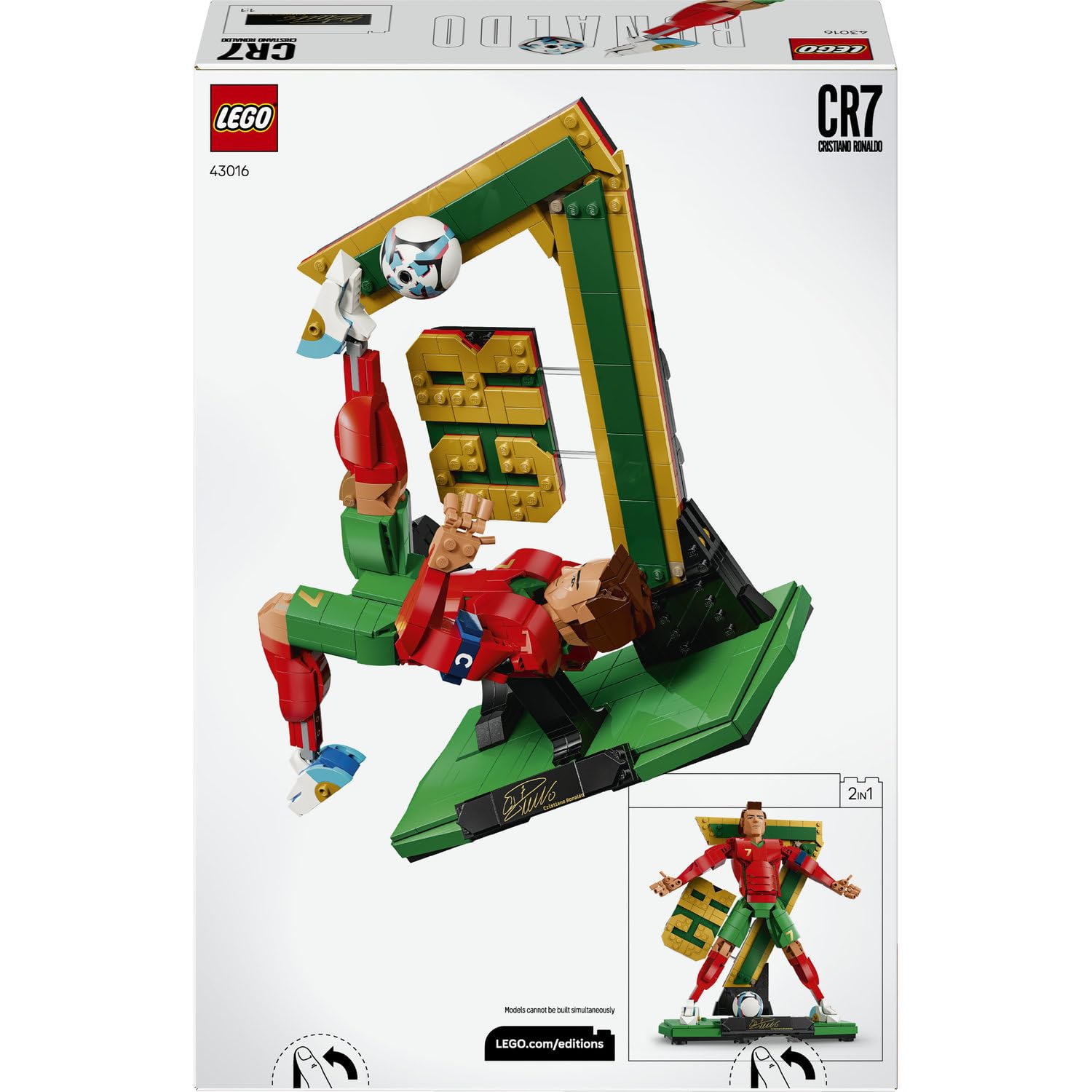 LEGO Editions Cristiano Ronaldo - Futbol Efsanesi 43016 - görsel 5