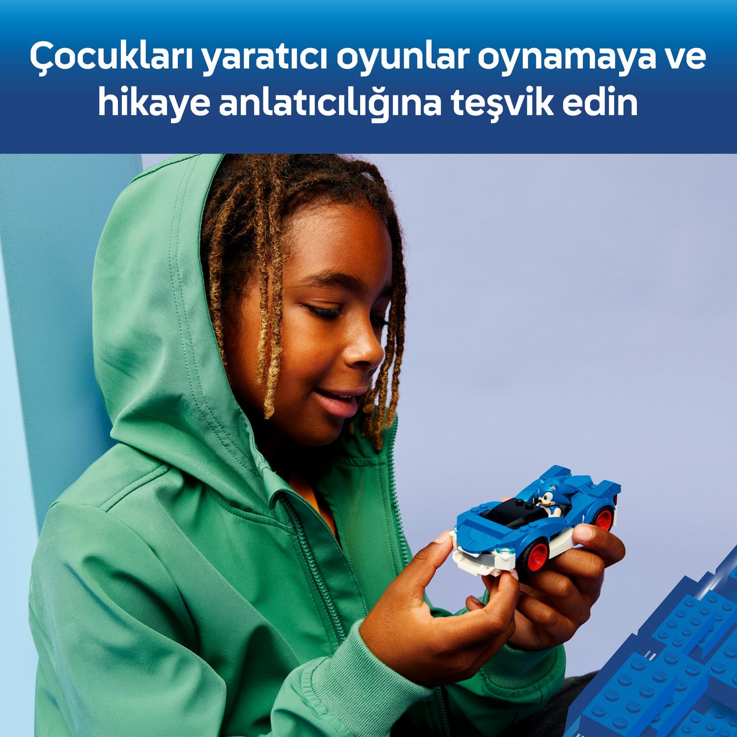 LEGO Sonic the Hedgehog Sonic: Şimşek Araba 77117 - görsel 8