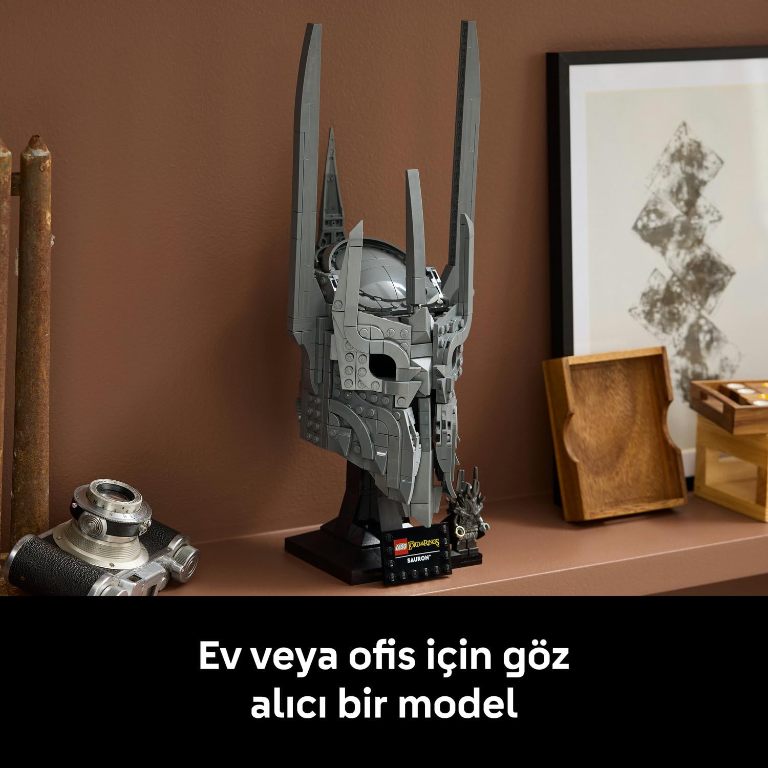 LEGO Icons Yüzüklerin Efendisi: Sauron'un Miğferi 11373 - görsel 10