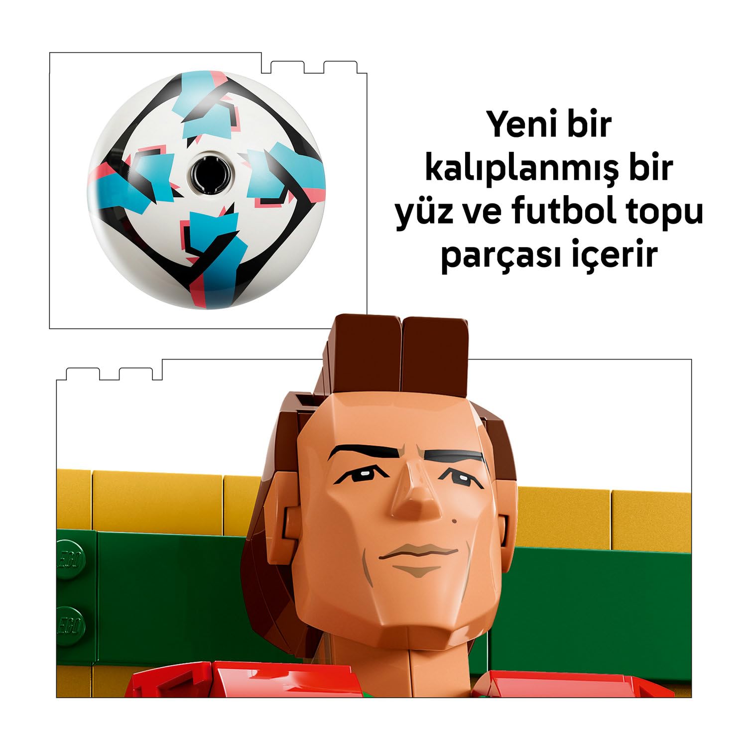 LEGO Editions Cristiano Ronaldo - Futbol Efsanesi 43016 - görsel 8