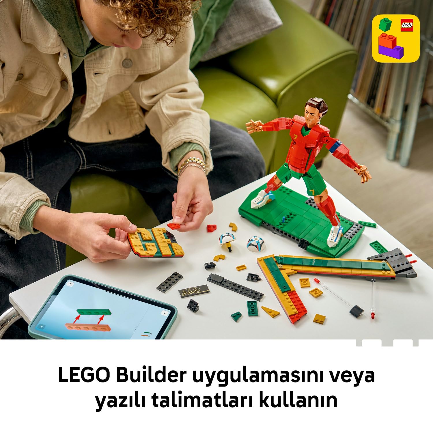 LEGO Editions Cristiano Ronaldo - Futbol Efsanesi 43016 - görsel 10
