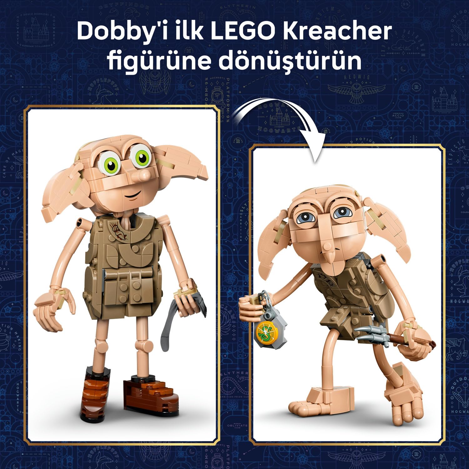 LEGO Harry Potter Dobby the Free Elf 76469 2’si 1 Arada - görsel 9
