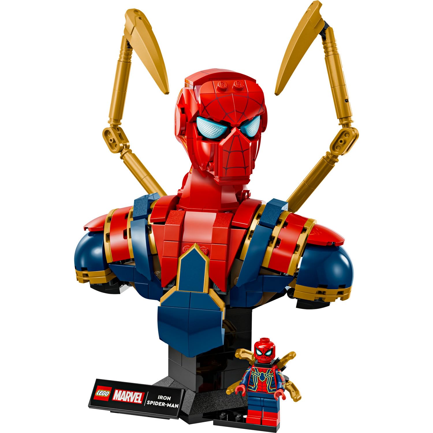 LEGO Marvel Iron Örümcek Adam Büstü 76326 - görsel 4