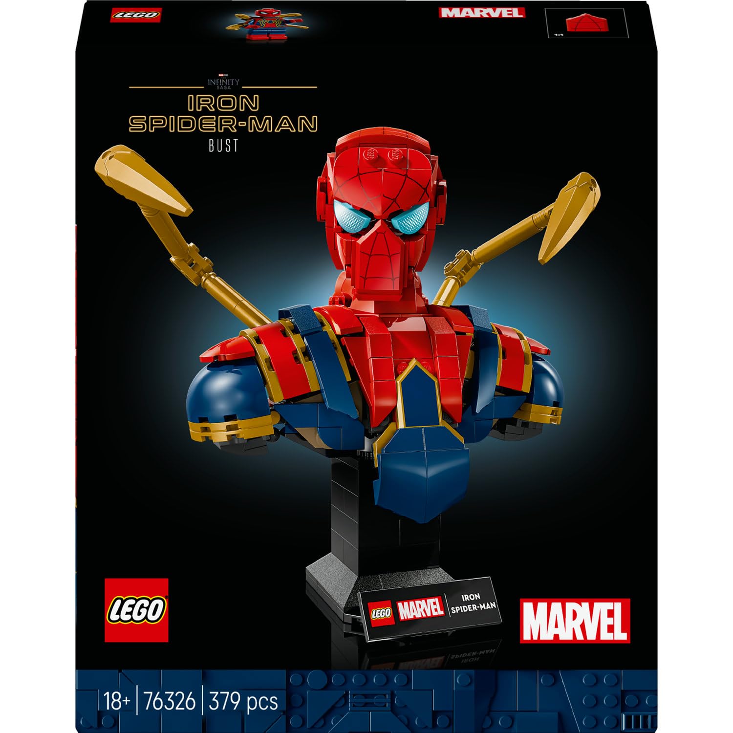 LEGO Marvel Iron Örümcek Adam Büstü 76326 - görsel 5