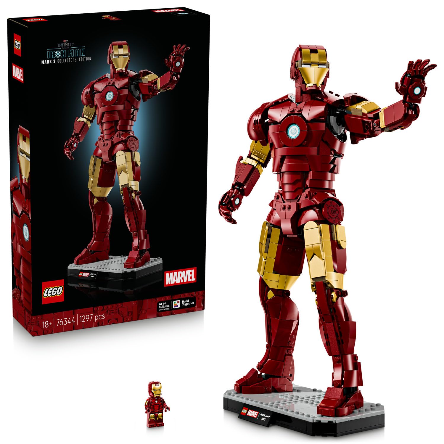 LEGO Marvel Iron Man Mark 3 76344 Koleksiyoncu Versiyonu
