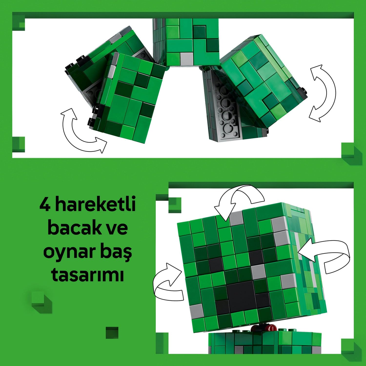 LEGO Minecraft The Creeper 21276 | 665 Parça - görsel 7