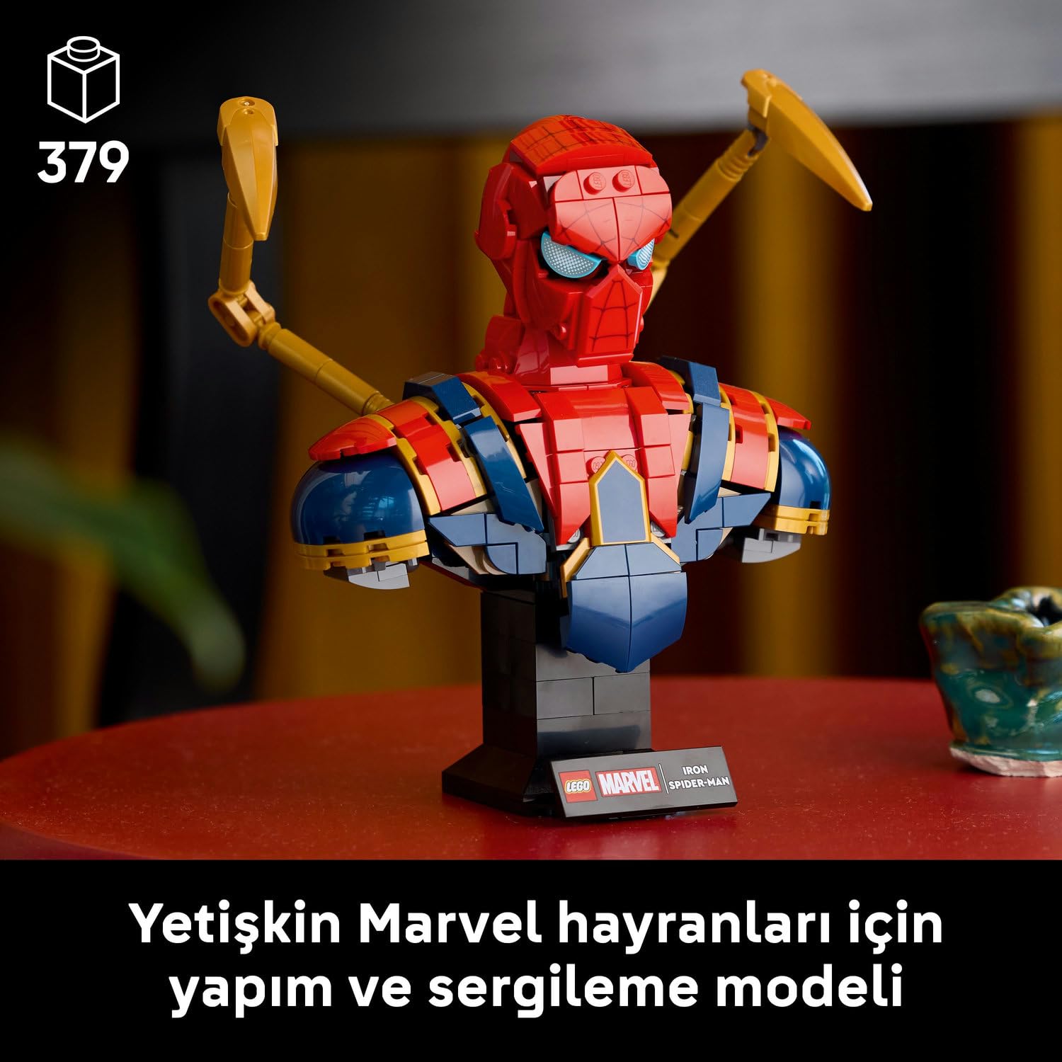 LEGO Marvel Iron Örümcek Adam Büstü 76326 - görsel 8