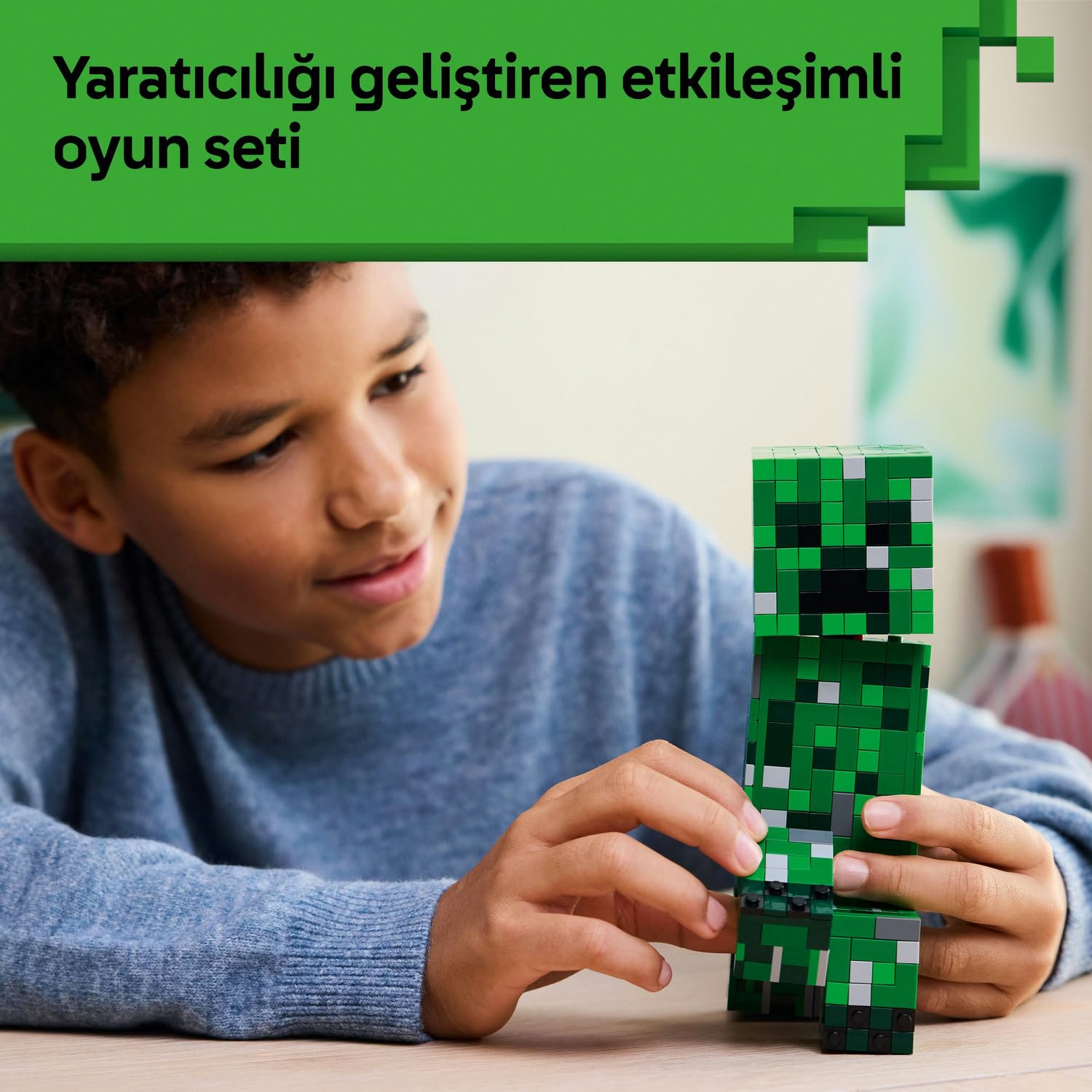 LEGO Minecraft The Creeper 21276 | 665 Parça - görsel 8
