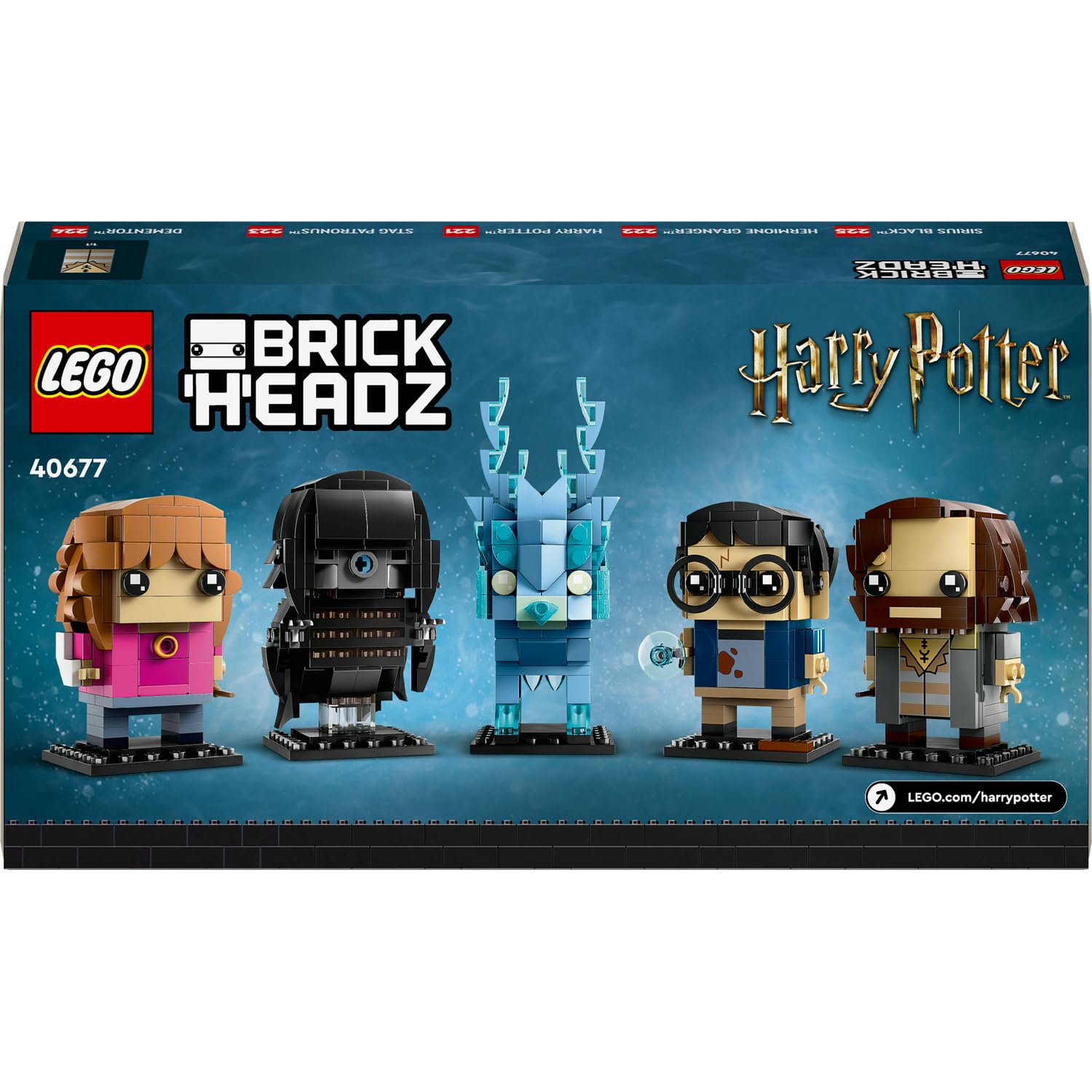 LEGO BrickHeadz Harry Potter Azkaban Tutsağı Figürleri 40677 - görsel 5
