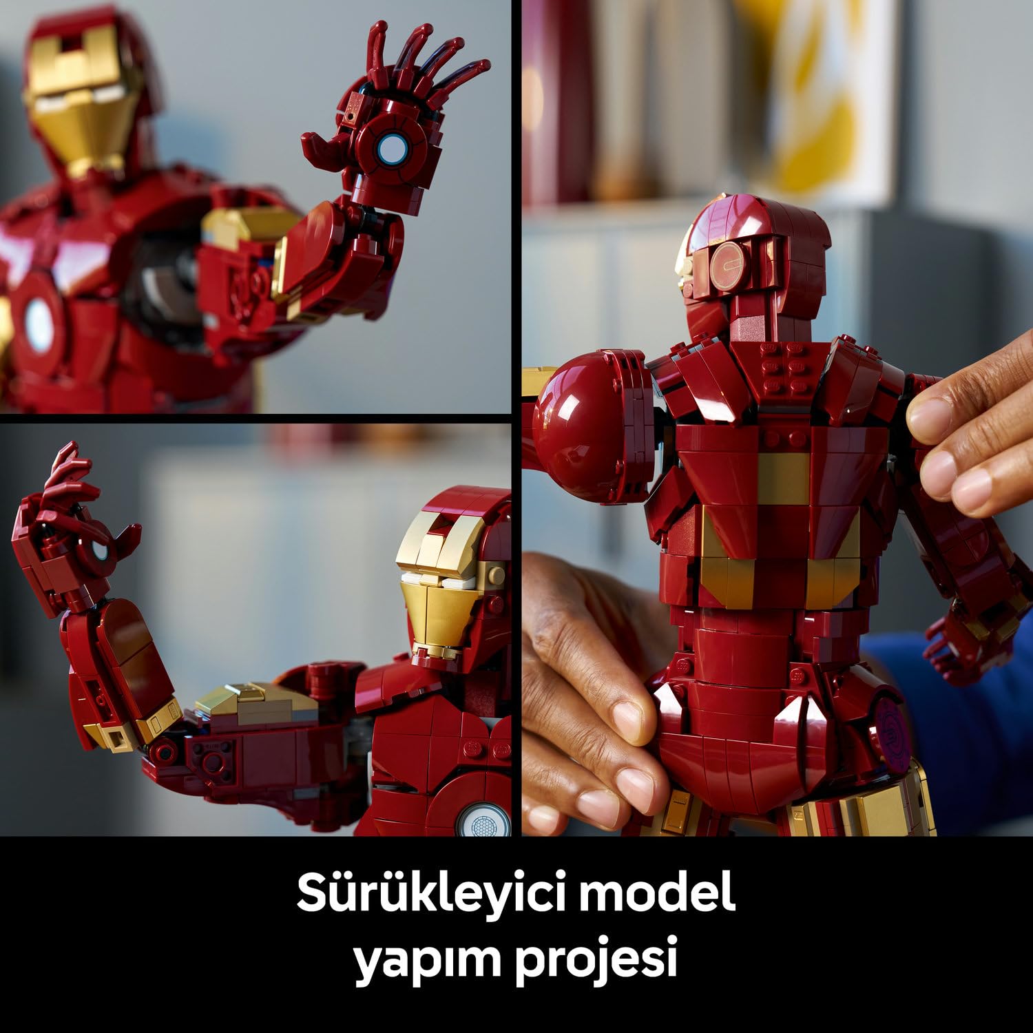 LEGO Marvel Iron Man Mark 3 76344 Koleksiyoncu Versiyonu - görsel 7