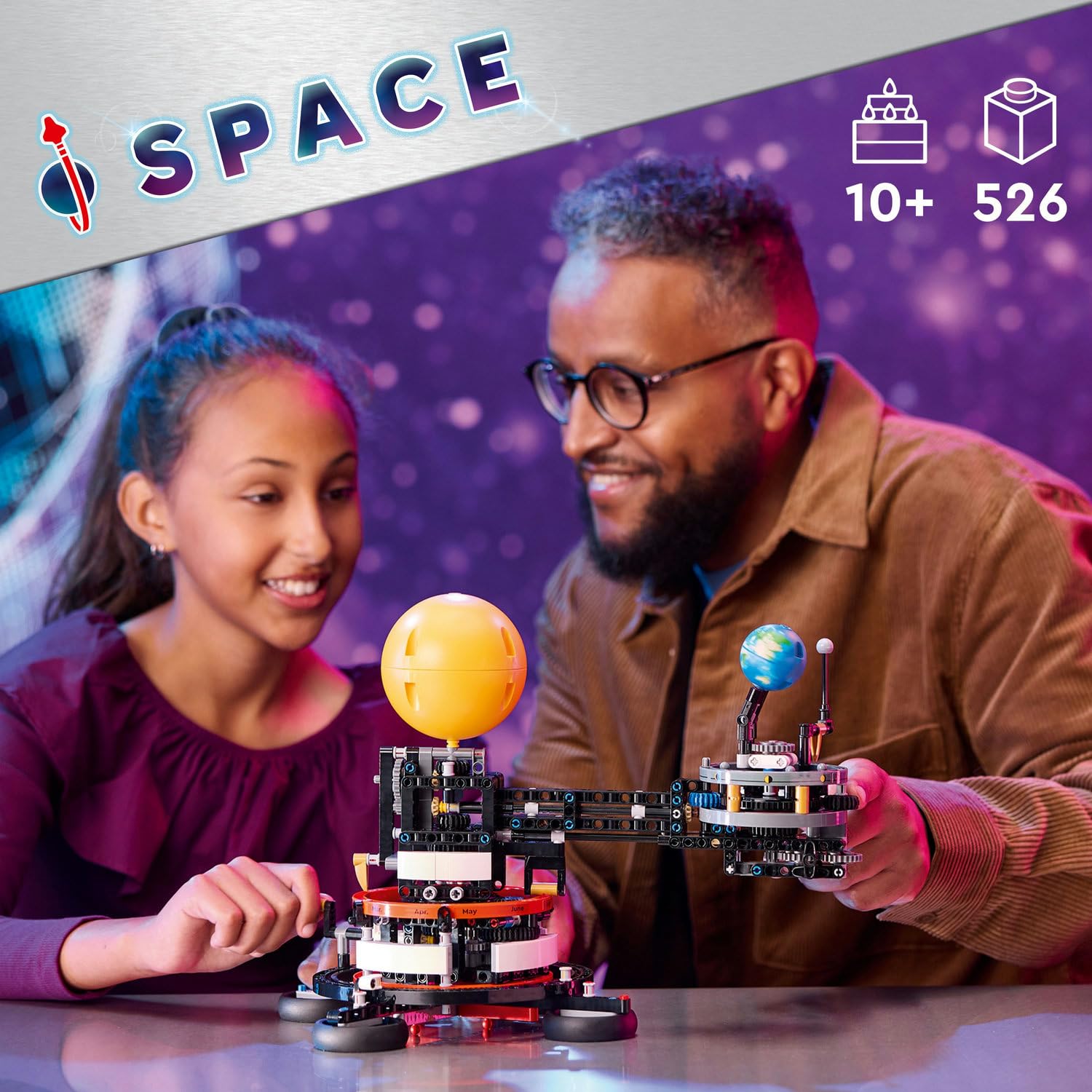 LEGO Technic Planet Earth and Moon in Orbit 42179 - görsel 2