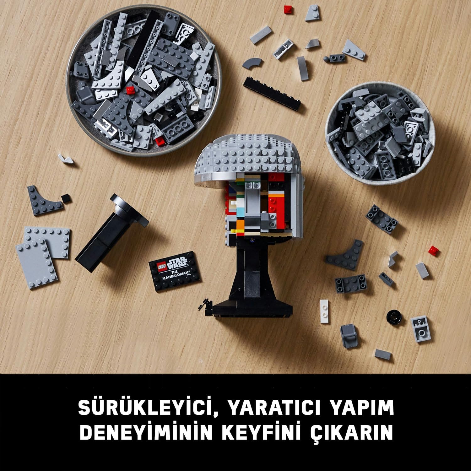 LEGO Star Wars The Mandalorian Helmet 75328 - görsel 8