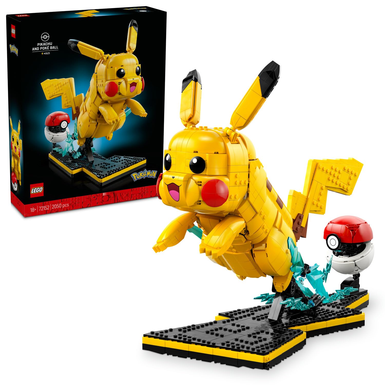 LEGO Pokémon Pikachu ve Poké Topu 72152 (18+)