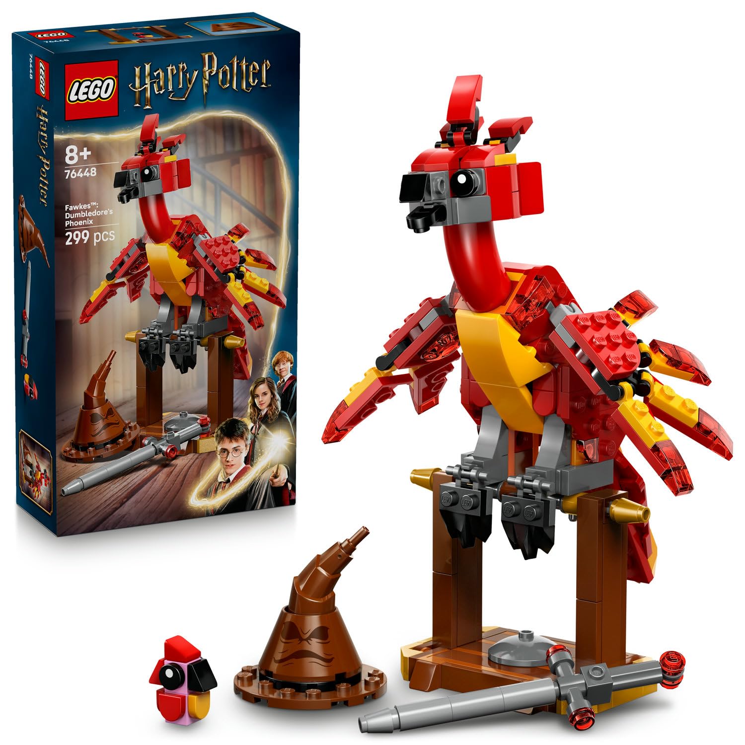 LEGO Harry Potter Fawkes: Dumbledore’s Phoenix 76448