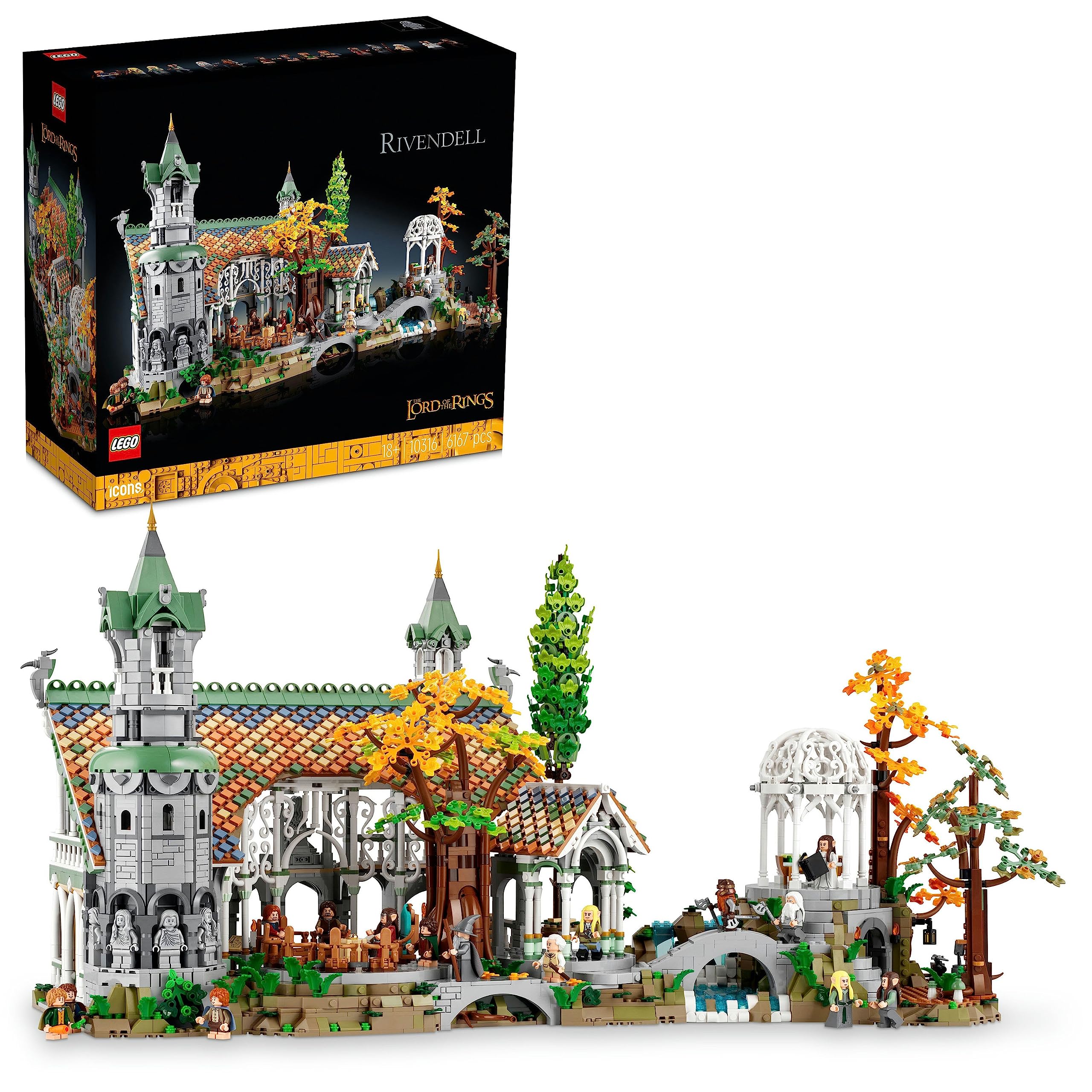 LEGO Icons: Yüzüklerin Efendisi Rivendell 10316