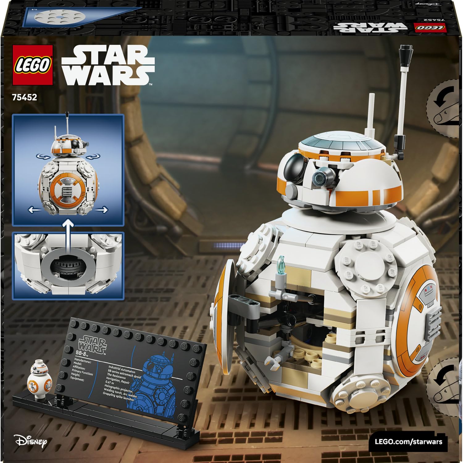 LEGO Star Wars BB-8 Astromech Droid 75452 - görsel 5