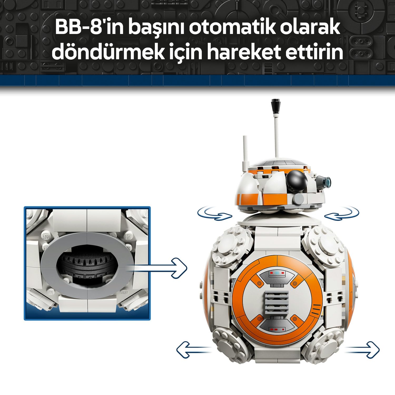 LEGO Star Wars BB-8 Astromech Droid 75452 - görsel 7