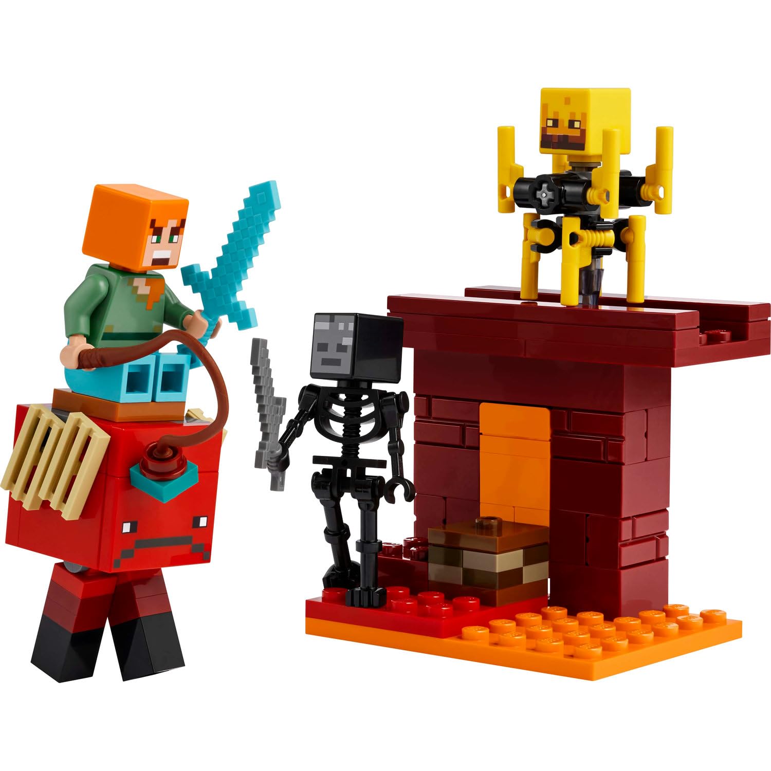 LEGO Minecraft Nether Lav Savaşı 21266 - görsel 3