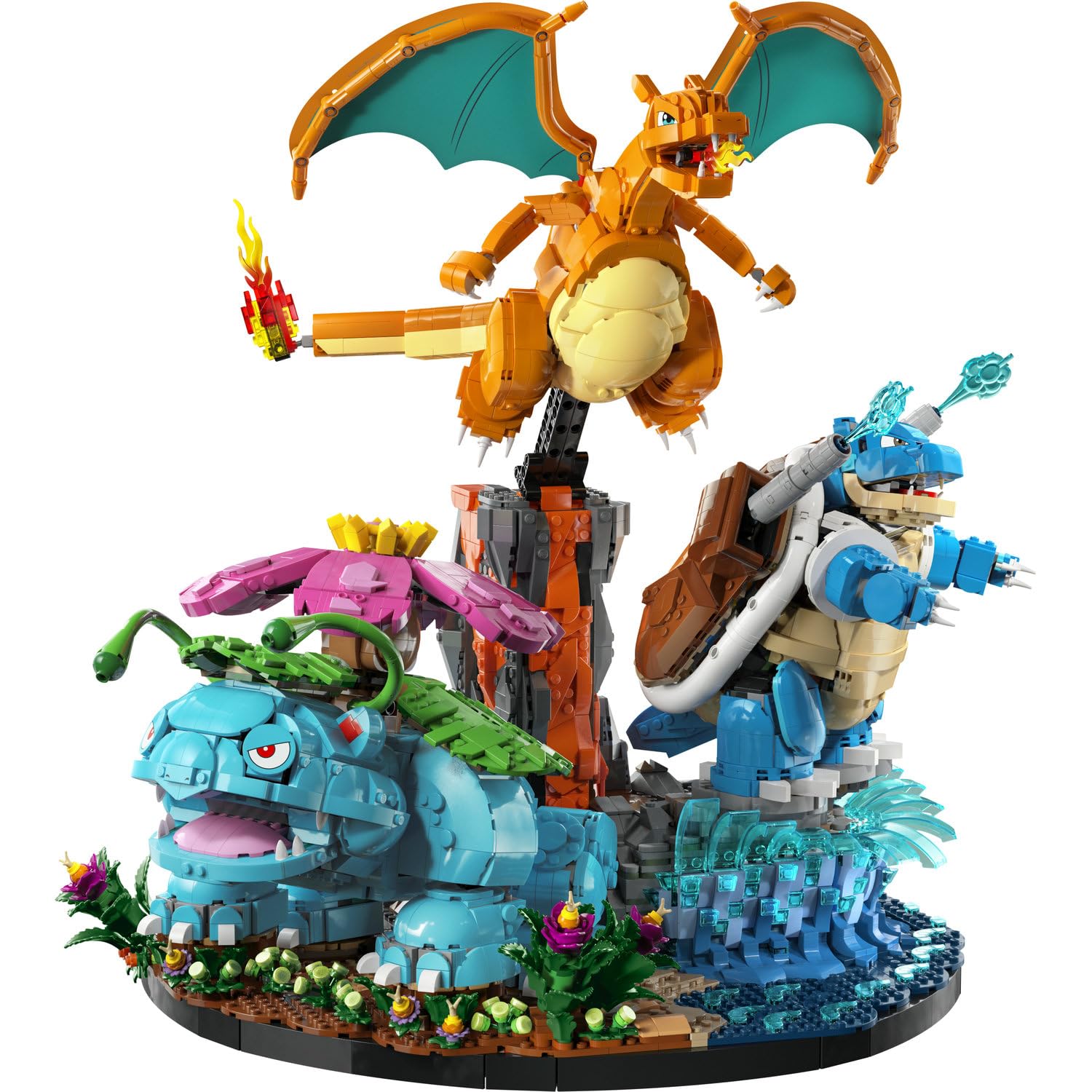 LEGO Pokémon Venusaur, Charizard ve Blastoise 72153 - görsel 3