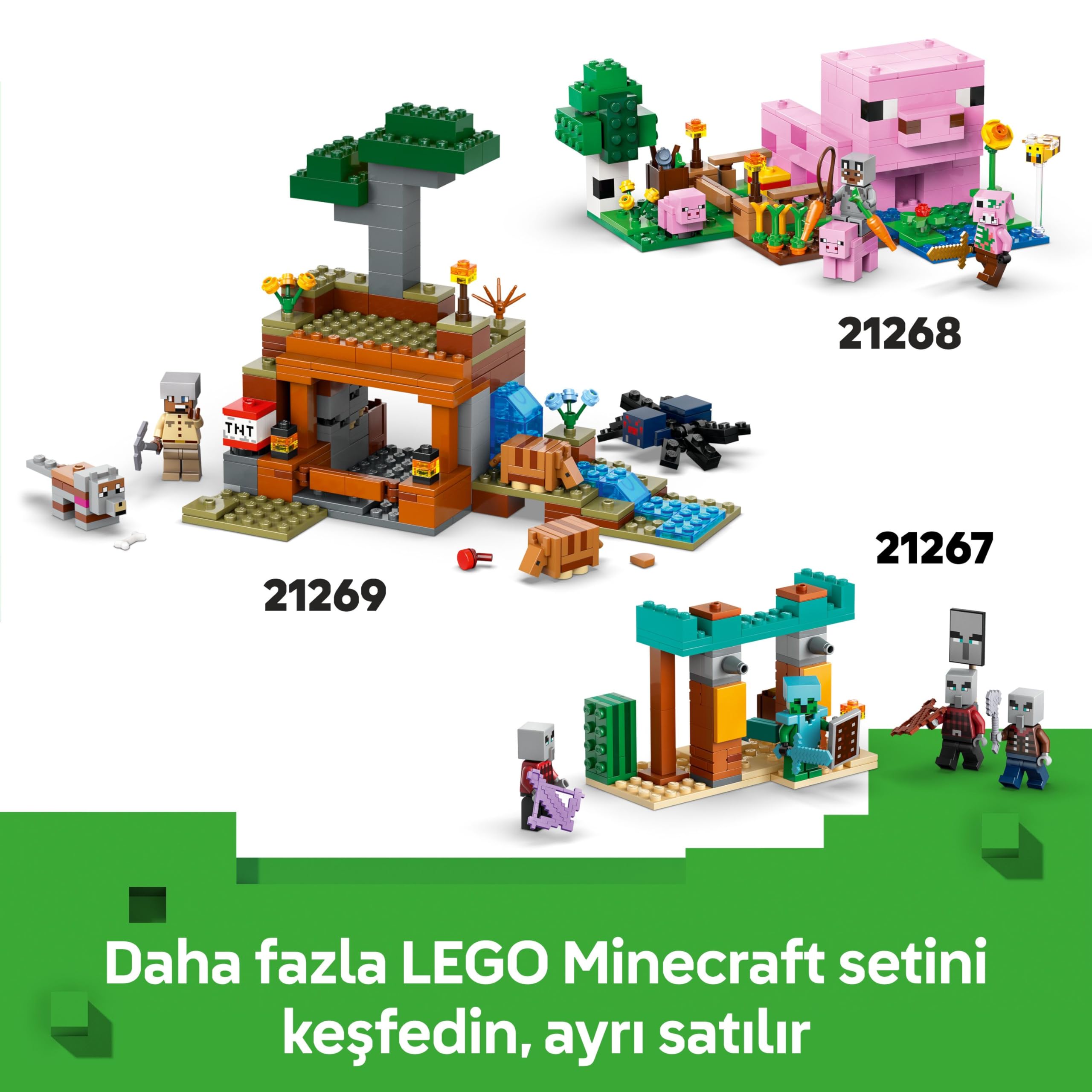 LEGO Minecraft Nether Lav Savaşı 21266 - görsel 10