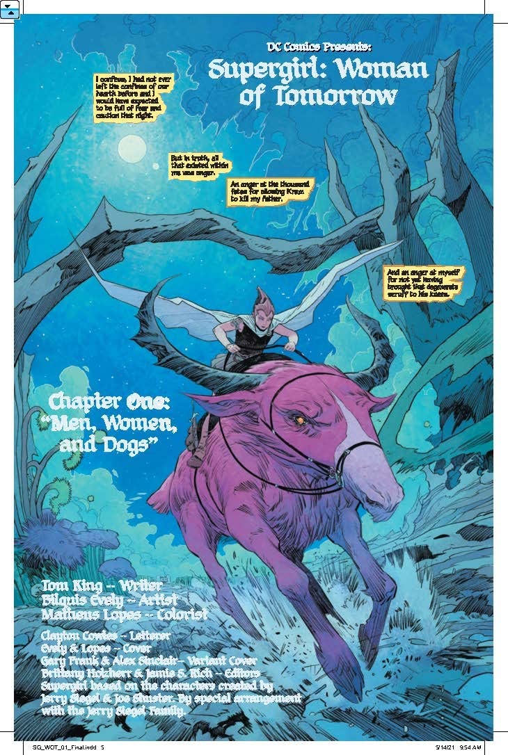 Supergirl: Woman of Tomorrow (King/Bilquis Evely) - görsel 2
