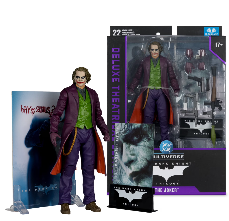 McFarlane Toys DC The Joker 7 inç (The Dark Knight Theatrical Edition)