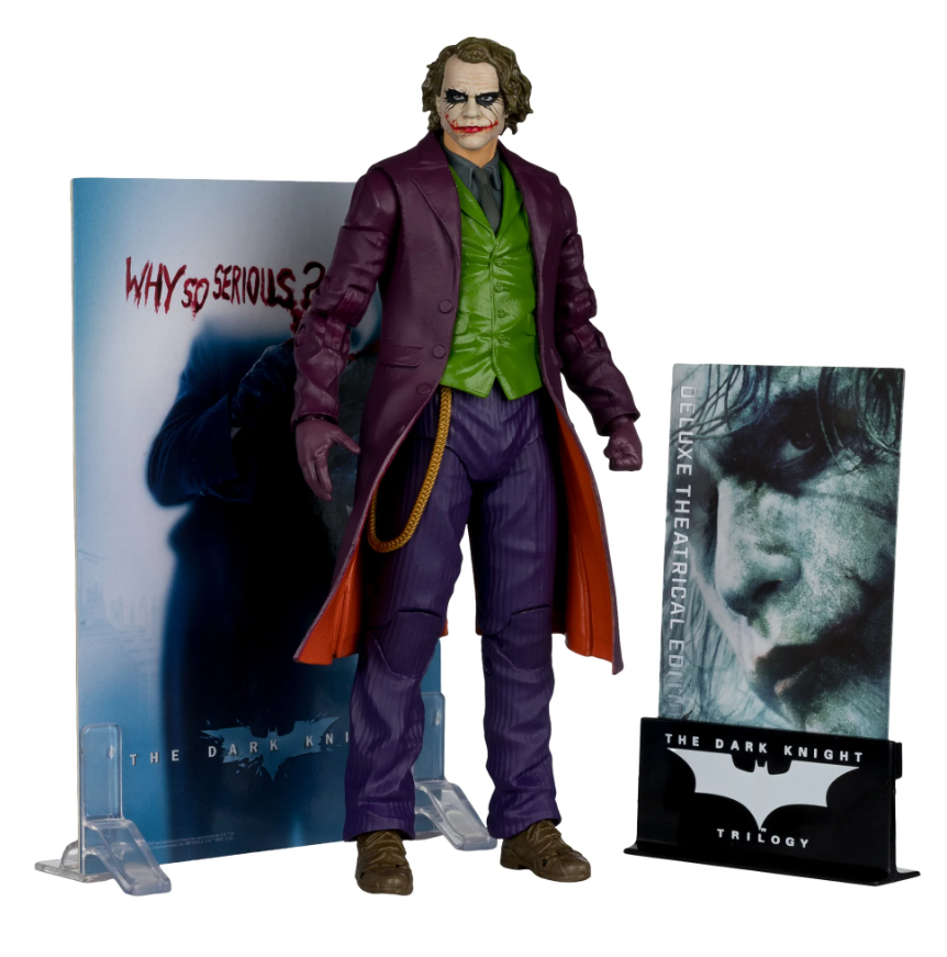 McFarlane Toys DC The Joker 7 inç (The Dark Knight Theatrical Edition) - görsel 2