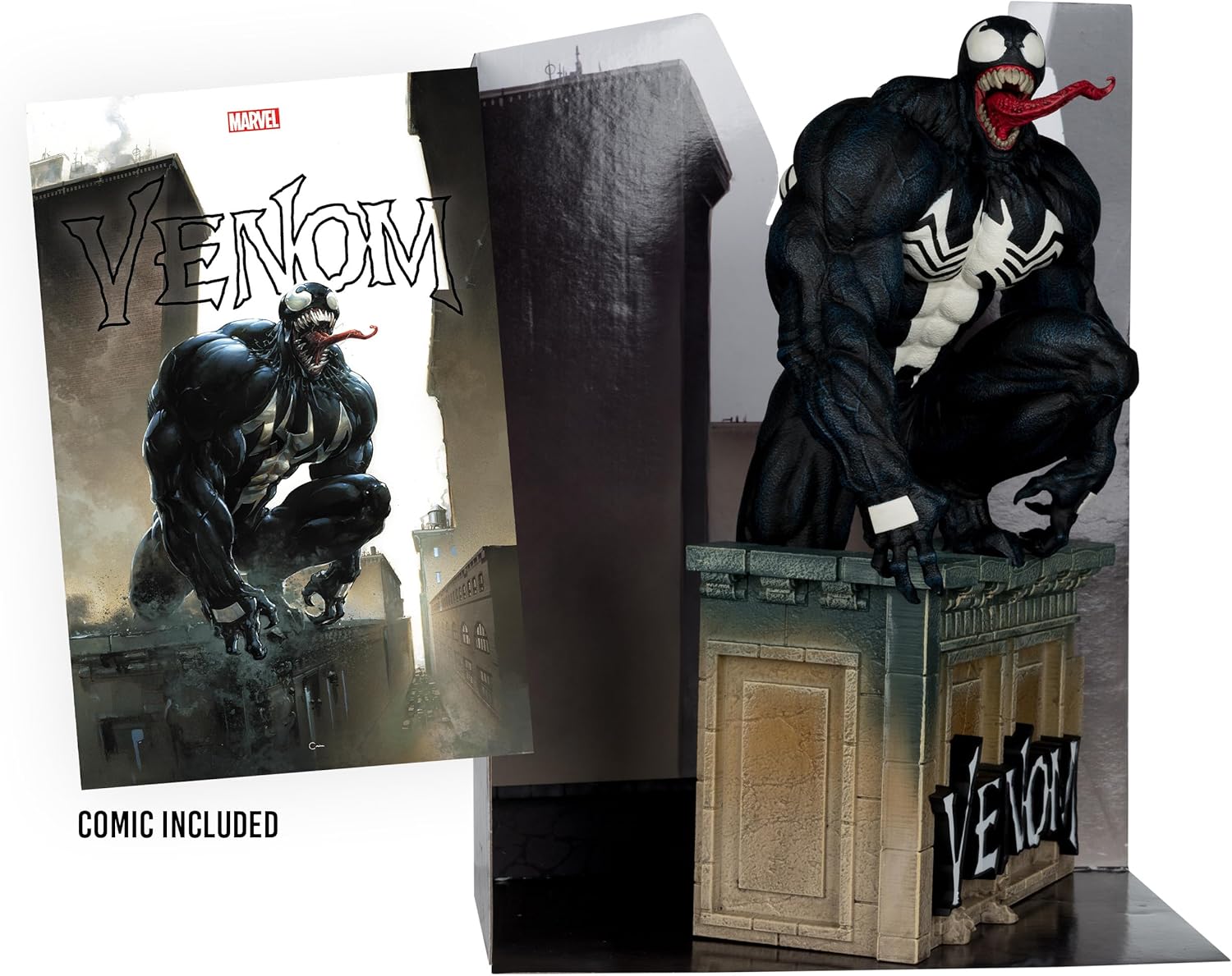 McFarlane Toys Venom 1:6 Scene & Comic (Venom #5) Figür