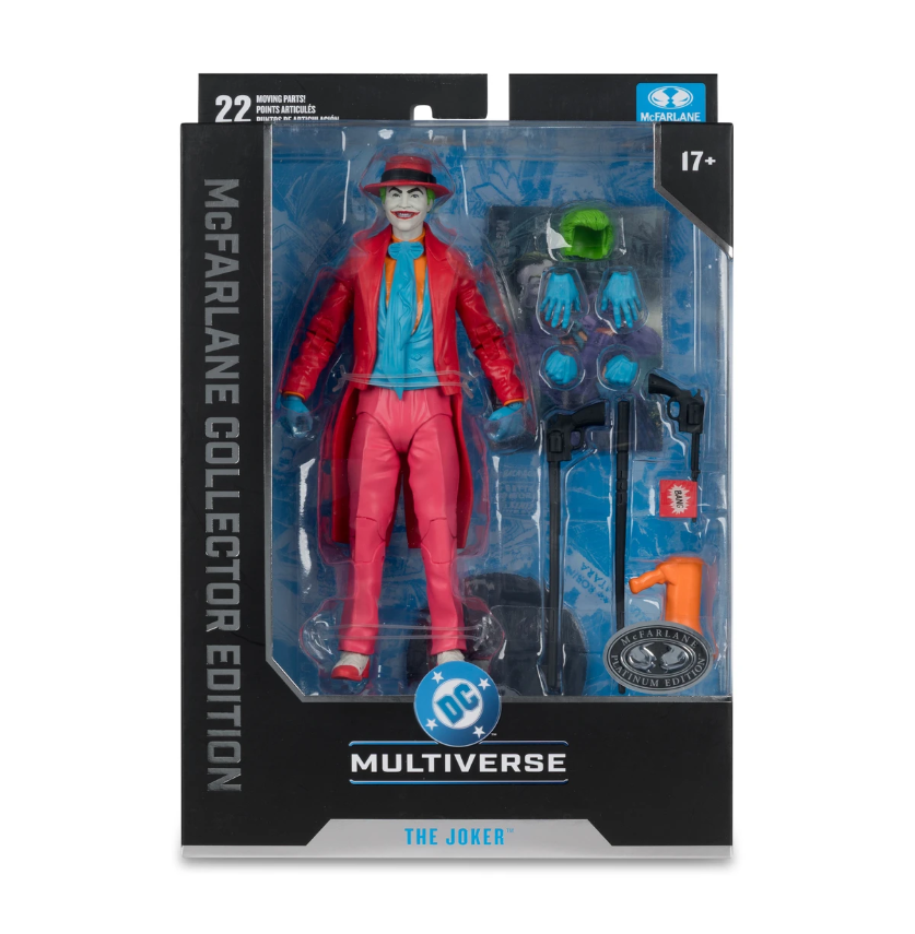 McFarlane Toys DC Collector Edition Joker (Batman) 7 inç Koleksiyon Figürü - Chase - görsel 5