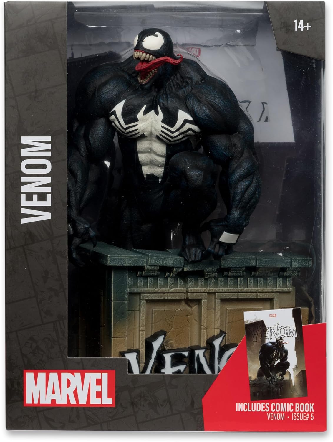 McFarlane Toys Venom 1:6 Scene & Comic (Venom #5) Figür - görsel 5