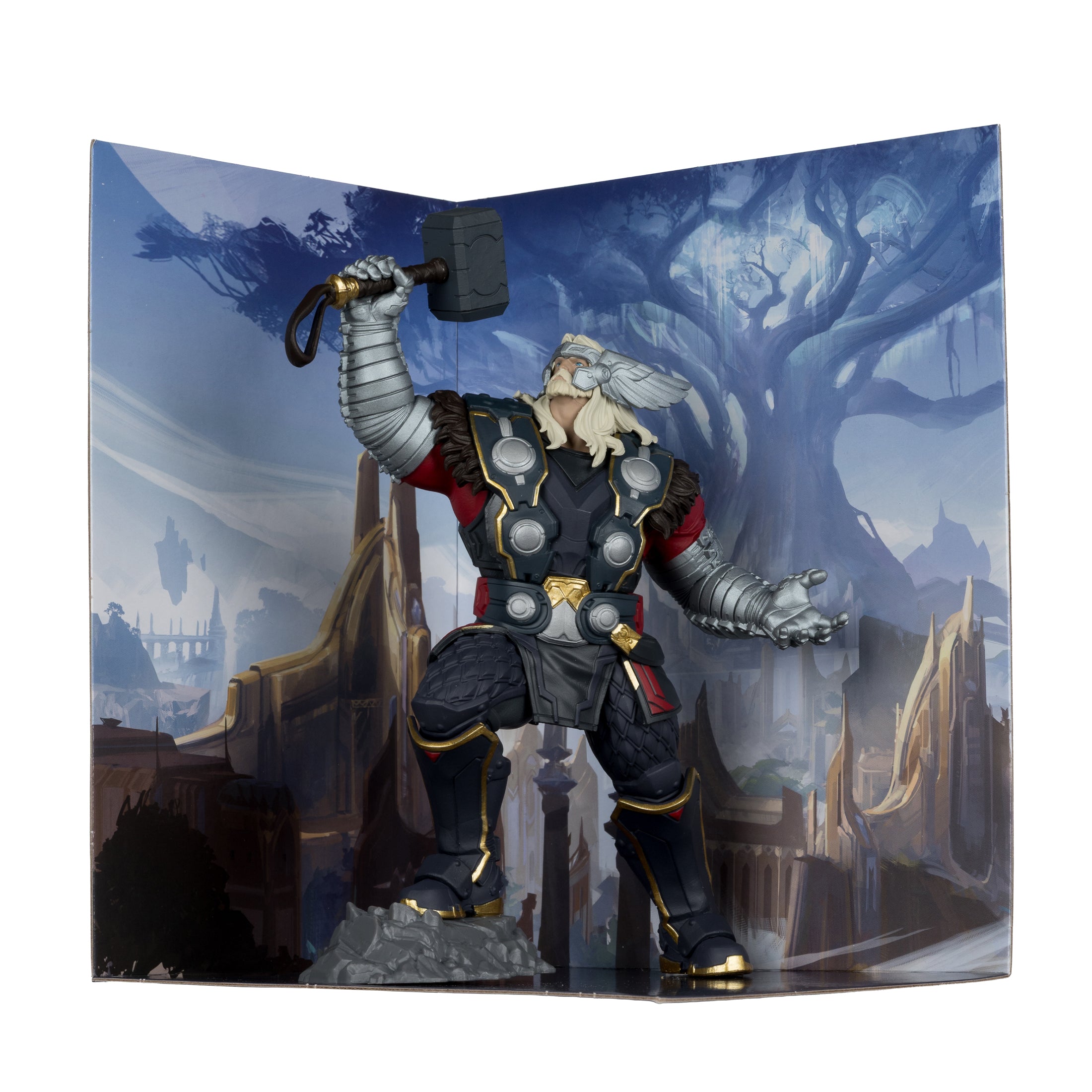 McFarlane Toys Marvel Rivals Thor 1:10 Scale Collectible - görsel 2